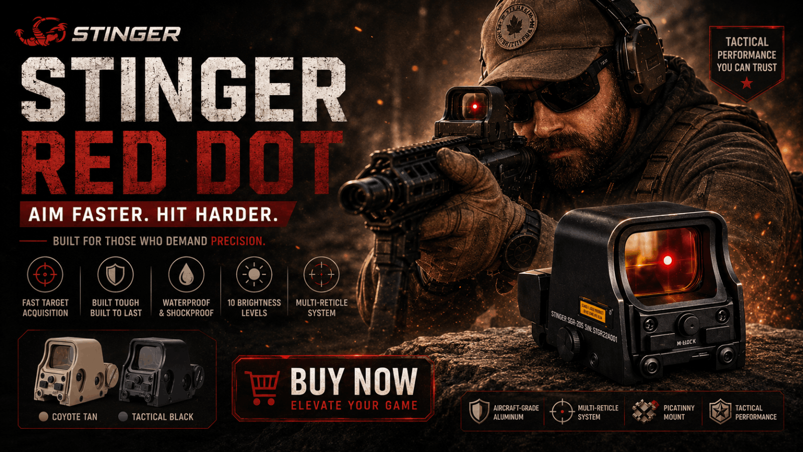 Stinger Red Dot Deal